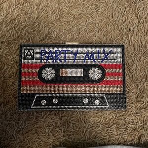 Crystalled purse cd inspired